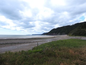 Long Beach Fundy Trail Park New Brunswick NO SWIMMING