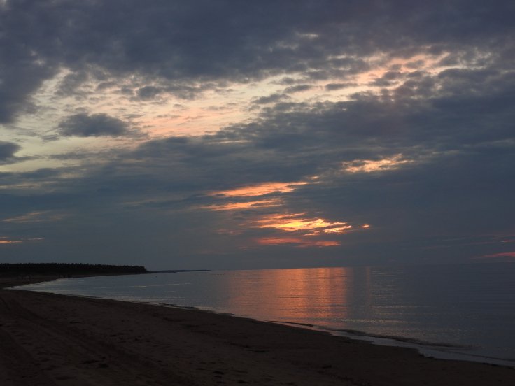 Sunset stanhope beach PEI Nationa Park