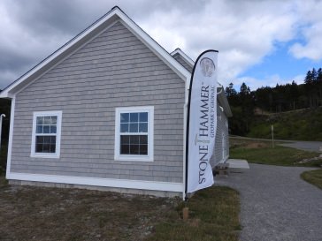 Long beach Stone hammer Geopark building