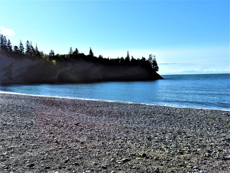 St Martins sea caves high tide