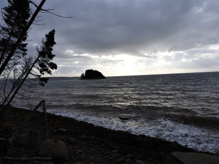 Picture of the shore line