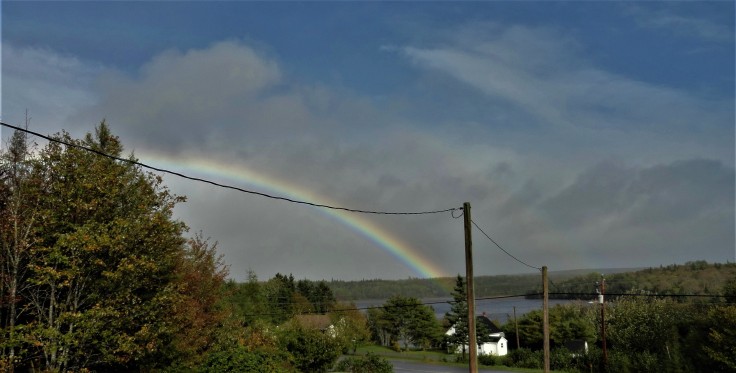 Rainbow over River Inhabitants