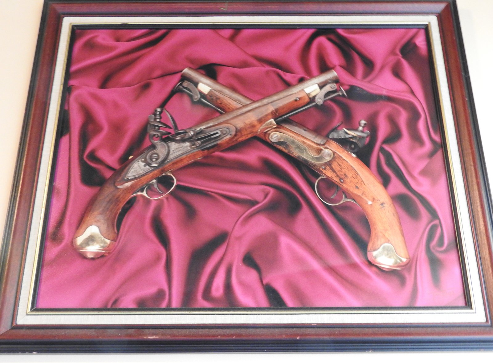 Picture of dueling Pistals
