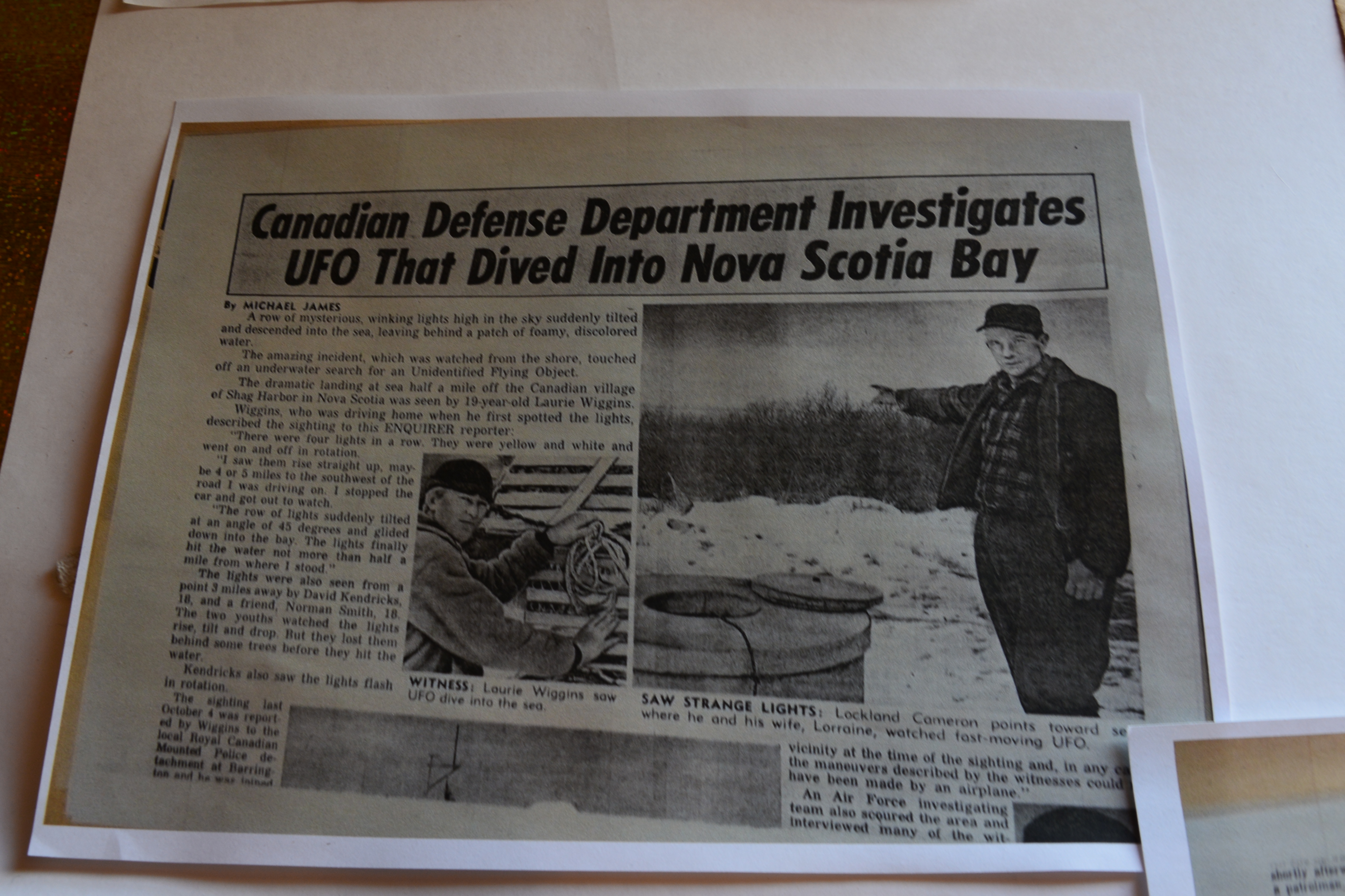 Canadian Defense Department Investigates UFO ...